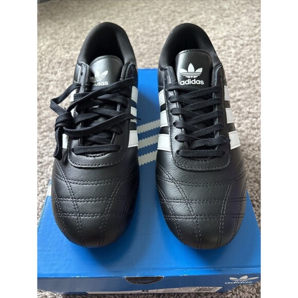 adidas Originals Taekwondo Lace Core Black Footwear White JS1193 Women's Size 8 - Picture 1 of 6
